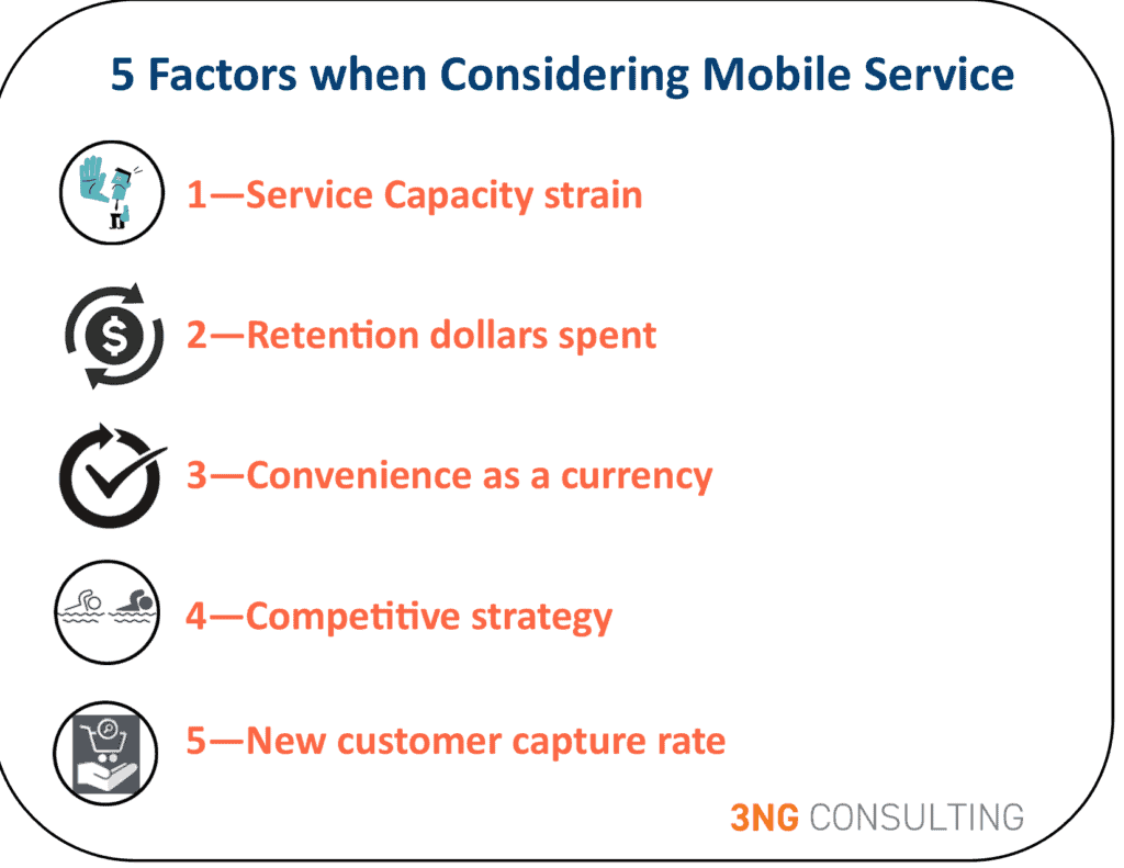 5 Factors when Considering Mobile Service Programs